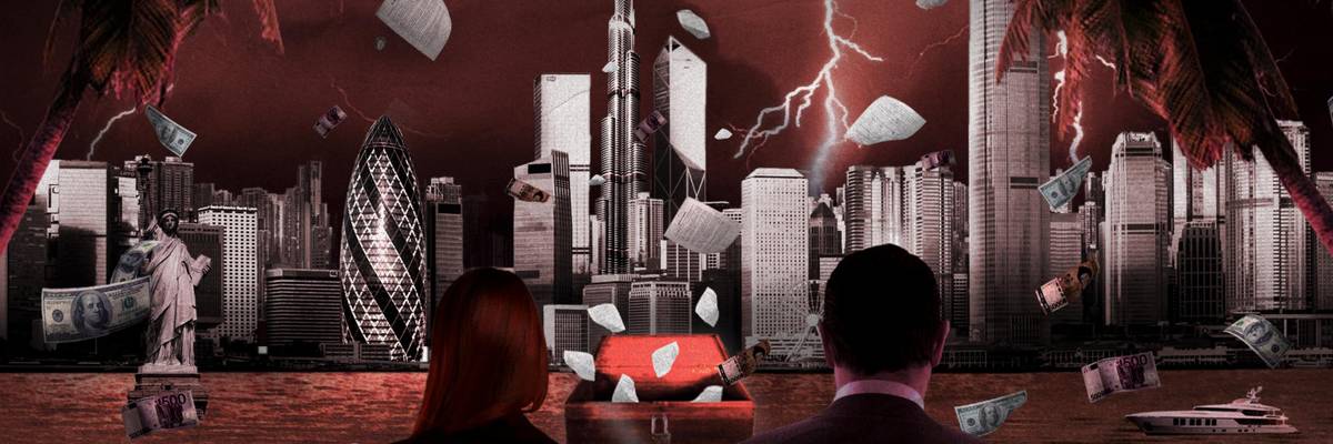 Pandora Papers drawing