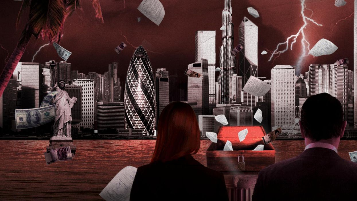 Pandora Papers drawing