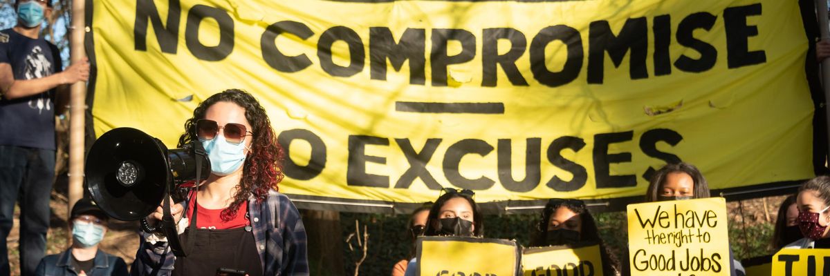 Progressives to Biden: 'You Are Making a Huge Mistake' by Weakening Infrastructure Proposal