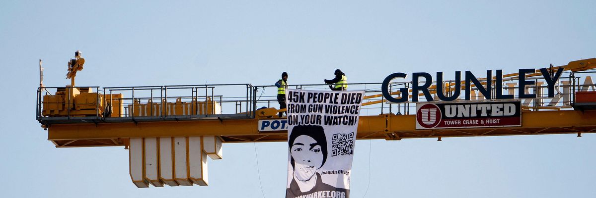 Parkland father protest