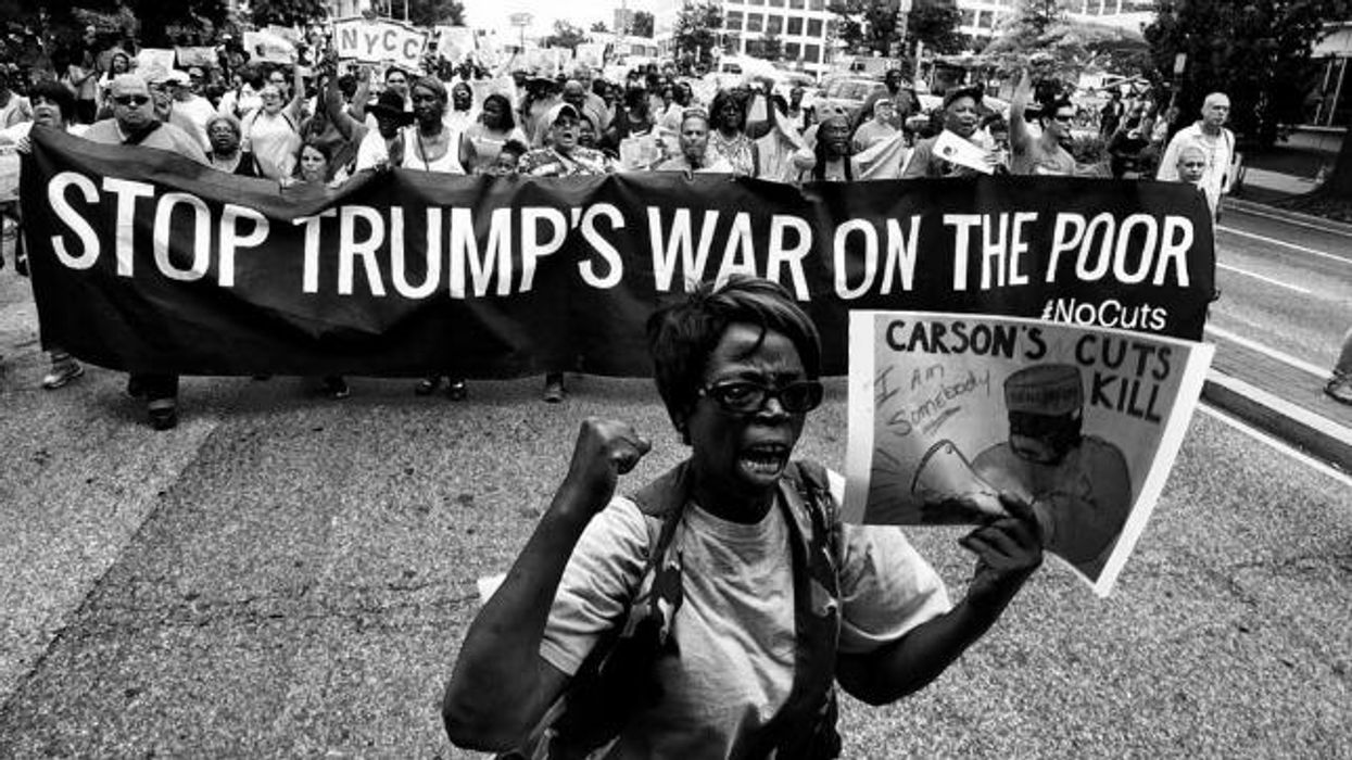 Tenants March to Stop Giveaways to Wall Street Landlords