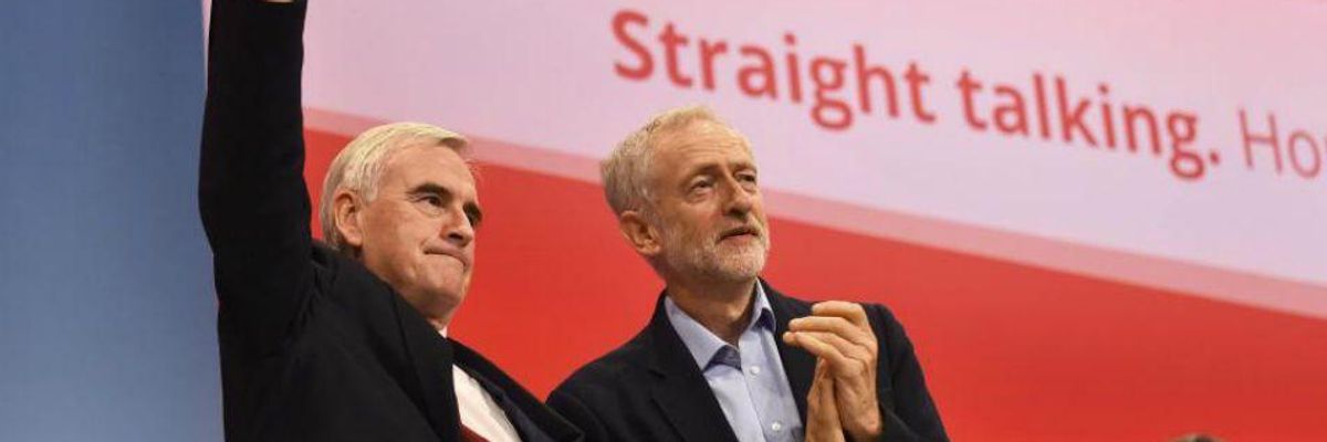 'Another World Is Possible': Corbyn's Labour Party Lampoons Austerity