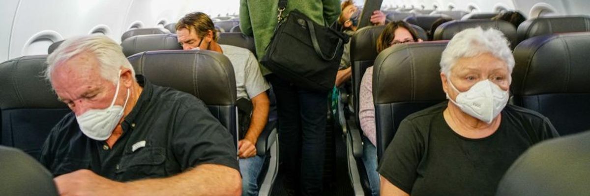 Consumer Coalition Calls on Trump Administration to Mandate Mask-Wearing for All Airline Travel