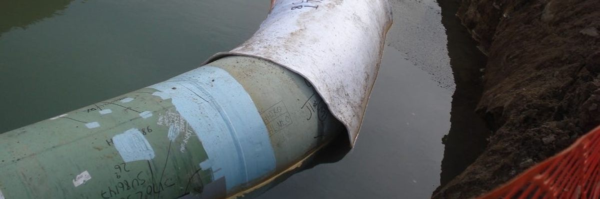 Patch job on MVP pipe.