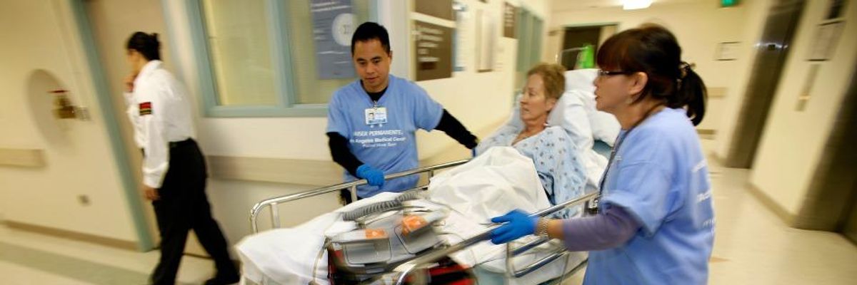 Bolstering Case for Single Payer, Study Shows For-Profit Insurer Plans Pay Hospitals Nearly 250% More Than Medicare