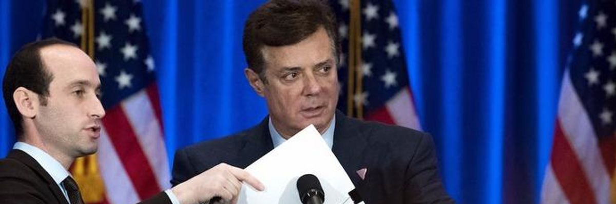 Indicted: Trump's Former Campaign Chair Paul Manafort Charged With Federal Crimes