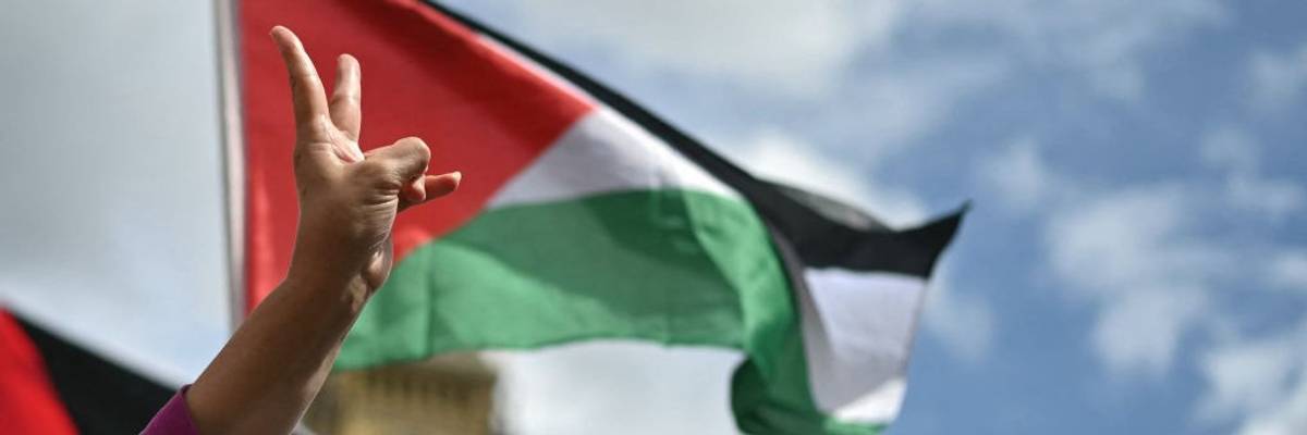 Peace Middle East / Palestinian Flag