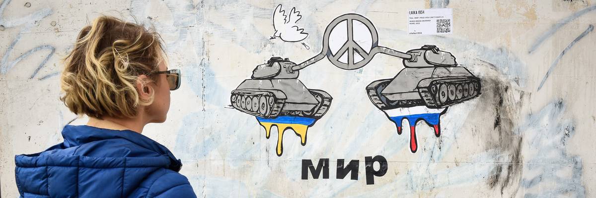 Peace mural