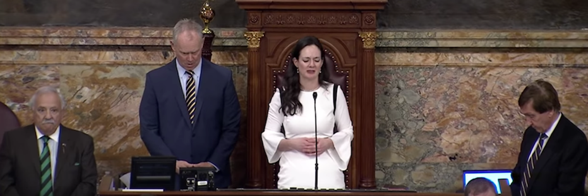 'Epitome of Religious Intolerance': GOP Lawmaker Begs 'God Forgive Us' Prior to Muslim Colleague Being Sworn In