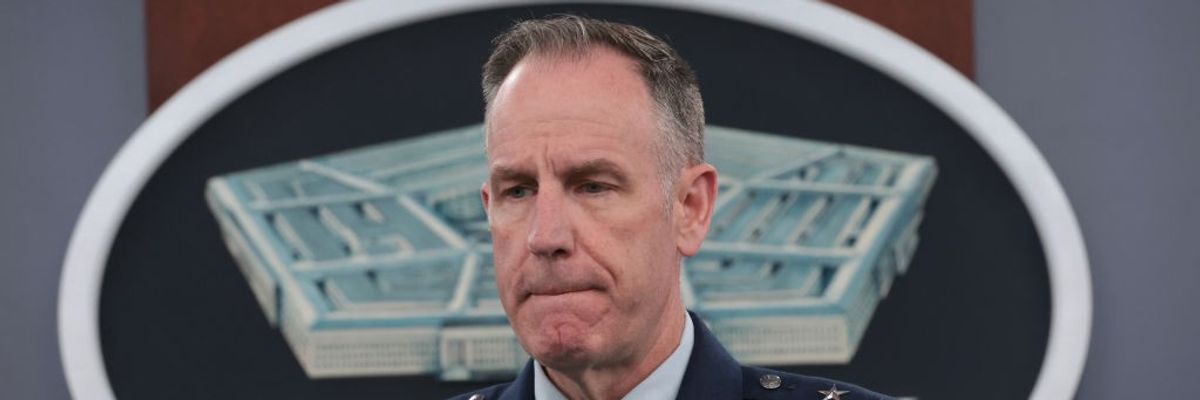 Pentagon Press Secretary Ryder Holds Press Briefing