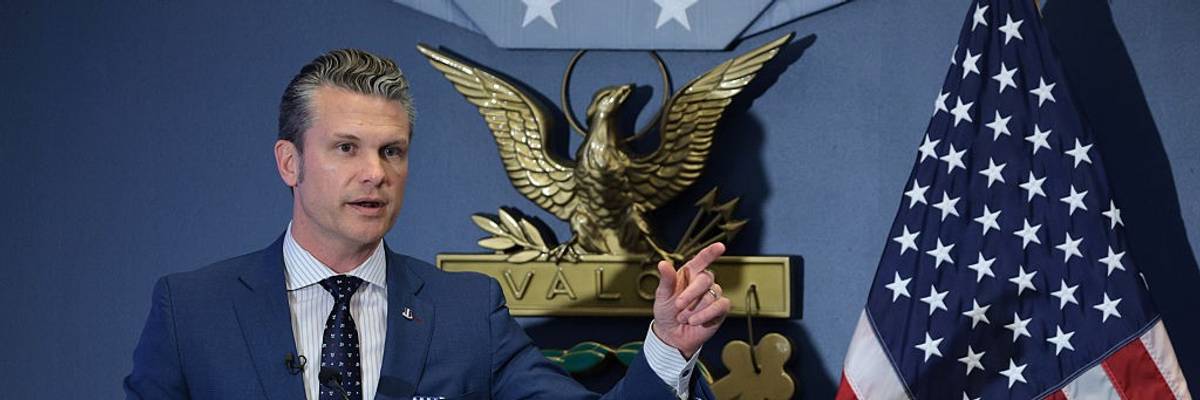 Pentagon Secretary Pete Hegseth
