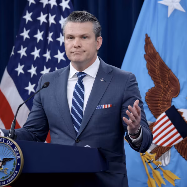 Pentagon Secretary Pete Hegseth