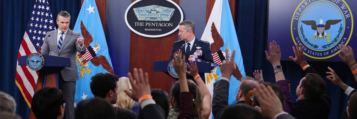Pentagon Secretary Pete Hegseth