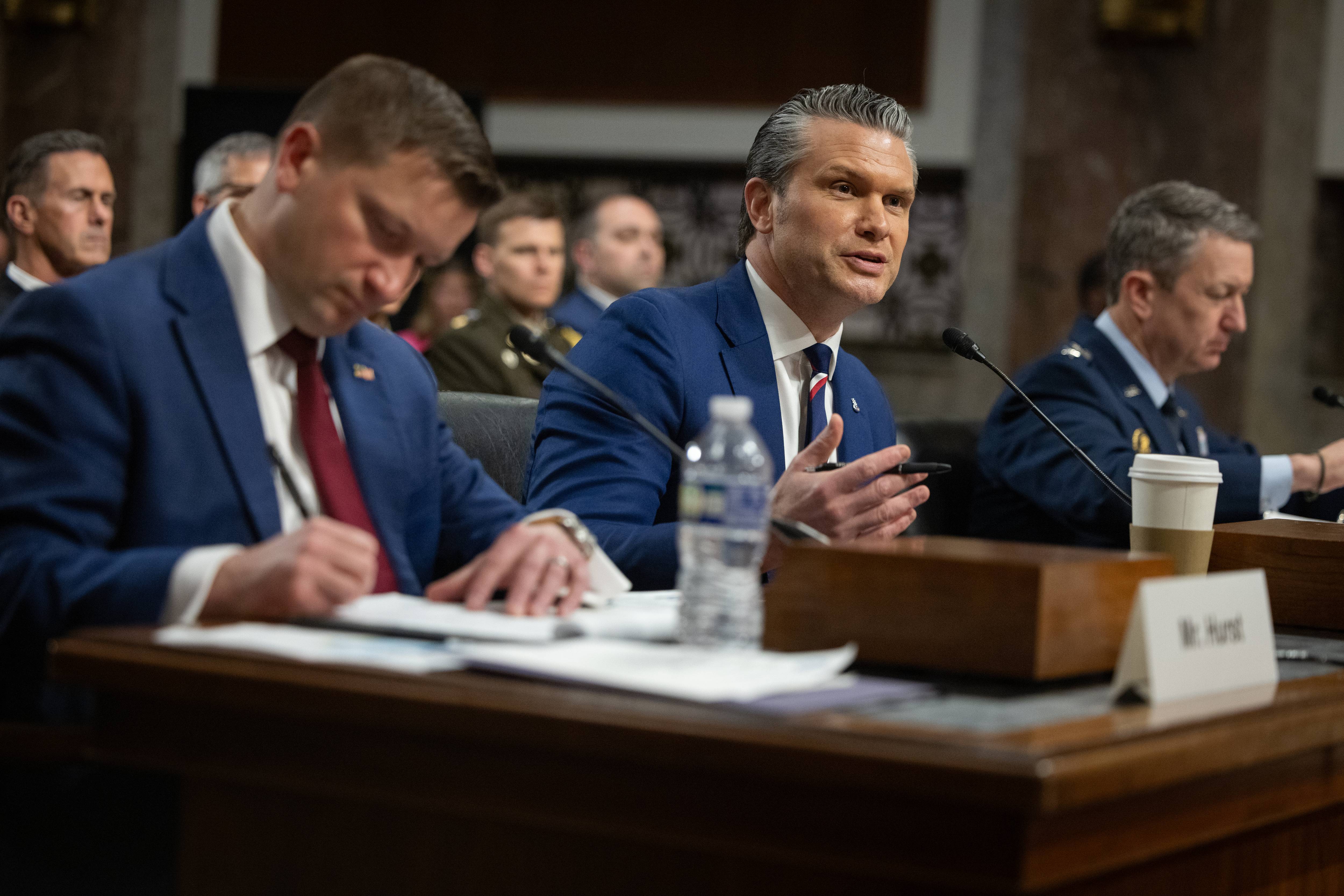 Pentagon Secretary Pete Hegseth