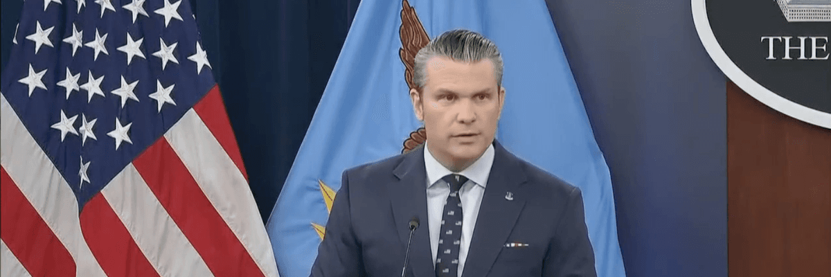 Pentagon Secretary Pete Hegseth
