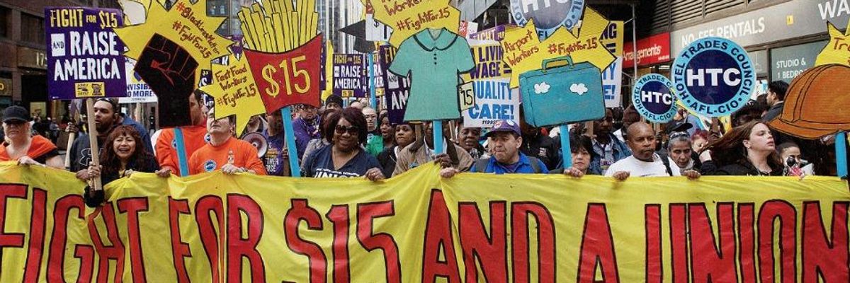 Workers Movement Forces Democrats To Increase Their Idea of Minimum Wage