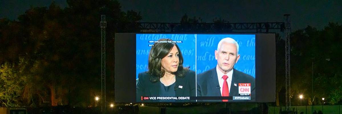 "Loser" - Pence Bullies Fabrications Through Debate Time Rules