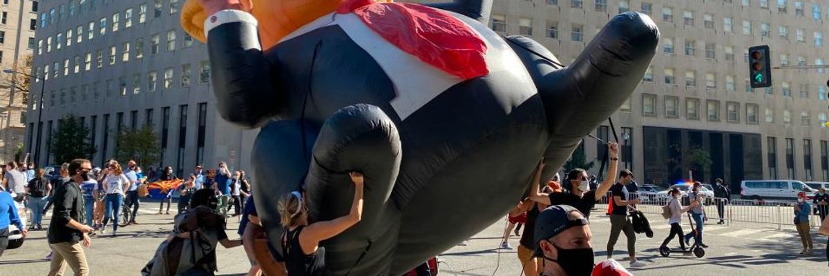 As Street Parties Erupt Over Historic Biden Victory, Trump Substitutes Concession With 'This Election Is Far From Over'