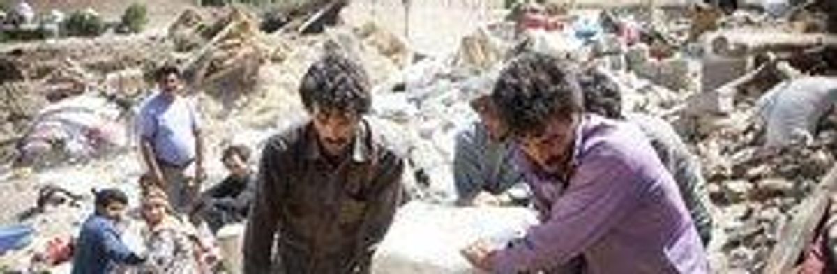'Not Humane': US Sanctions Prevent Iran Earthquake Aid