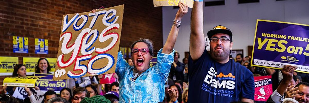 Trump DOJ Sues California Over Redistricting Initiative