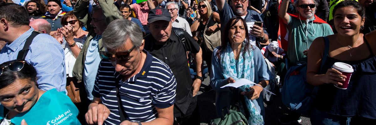 Urgent: Forced Takeover of Catalan Government Institutions by Spanish Police