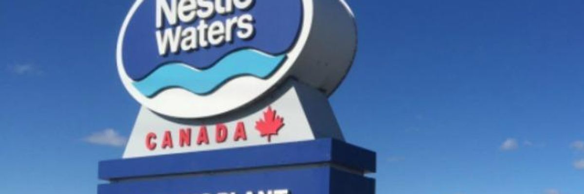 Poll Shows Canadian Majority Wants Water for People, Not for Profit