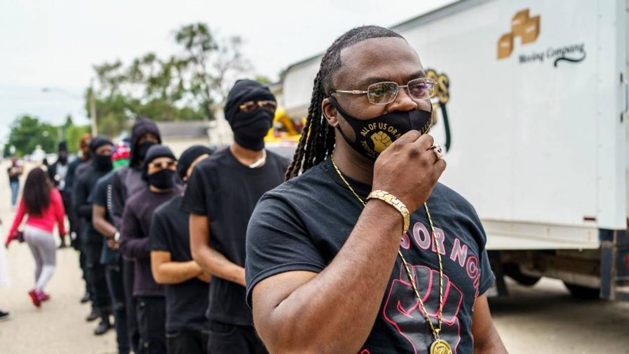 Family of Jacob Blake Hosts Block Party, Voter Drive to Drown Out 'Pain and Division' Brought by Trump Visit to Kenosha
