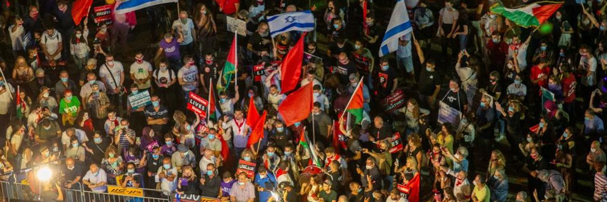 Palestinian Lives Matter: Huge Jewish-Arab Rally in Tel Aviv Decries Netanyahu's Plan to Annex 1/3 of West Bank