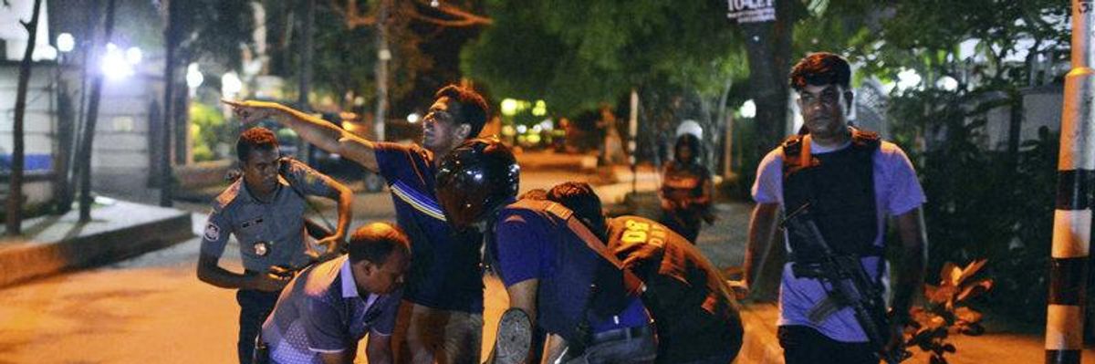 Developing: Armed Attackers Take Hostages in Bangladesh Attack