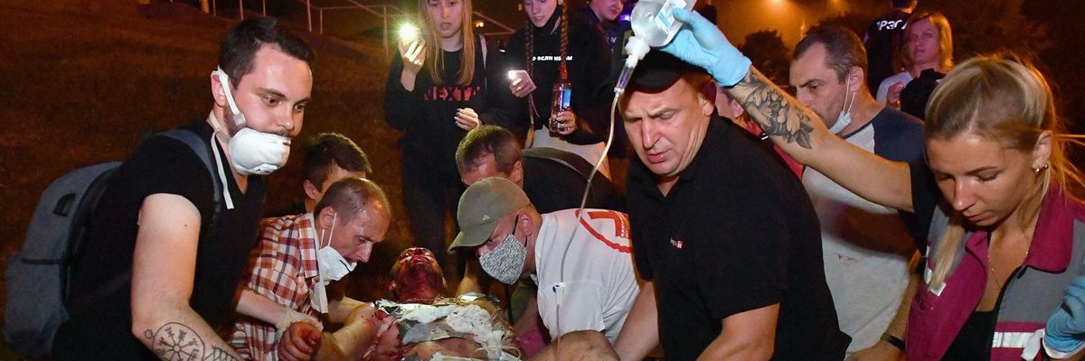'Screams of Torture' as Authoritarian Government in Belarus Continues Attacks on Protesters, Journalists