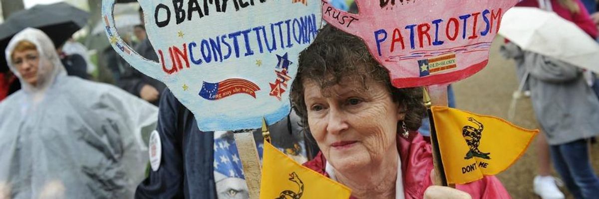 Tea Party Tanks: Latest Poll Shows New Low for Faux Grassroots Movement