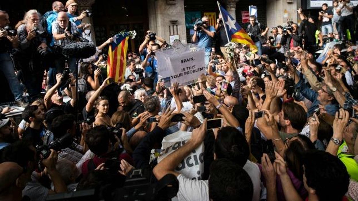 Street Protests Erupt as Spain Accused of Stomping on Democracy in Catalonia