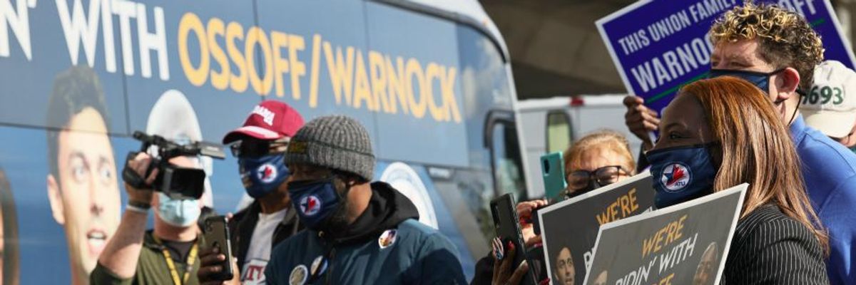 'Era of Small Ideas Is Over': With Democrats Poised to Seize Senate, Progressives Say Party Has Mandate to Go Big