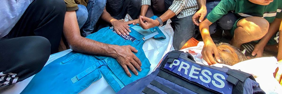 As Press Freedom Groups Decry Latest 'Murder' of Journalists by Israel, Fury Grows Over Impunity