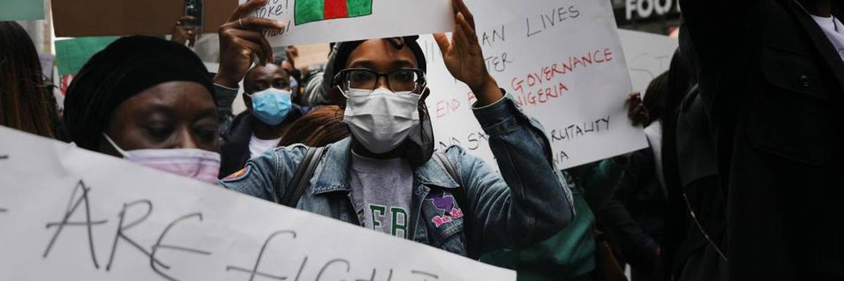 Demanding Investigation, Amnesty International and UN Official Condemn Killing of #EndSARS Protesters by Nigerian Forces