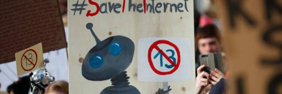 'Dark Day for Internet Freedom': EU Approves Rules to Create Online Censorship Machine