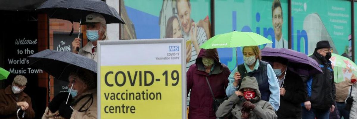 As Fears Grow Over Covid Vaccine Delays, Watchdog Asks: 'Why Are We Allowing Big Pharma's Patents to Artificially Limit Supply?'