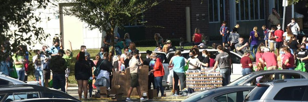 'Hunger Like They've Never Seen It Before': US Food Banks Struggle as 1 in 6 Families With Children Don't Have Enough to Eat