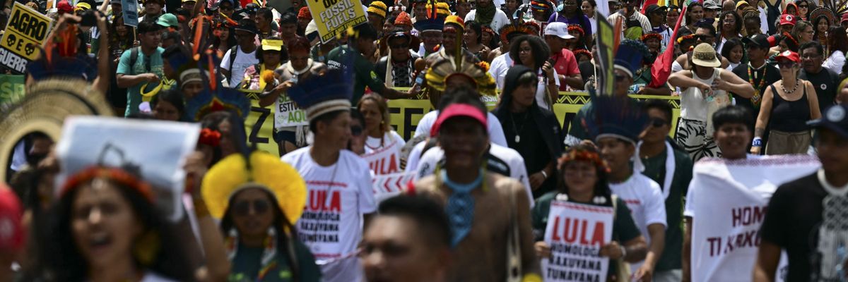 People's march at COP30