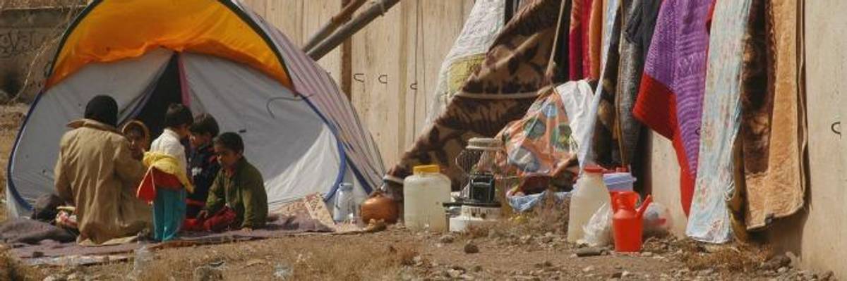 With Trump Silent, Sanders and Dems Demand Aid for Iranian Earthquake Victims