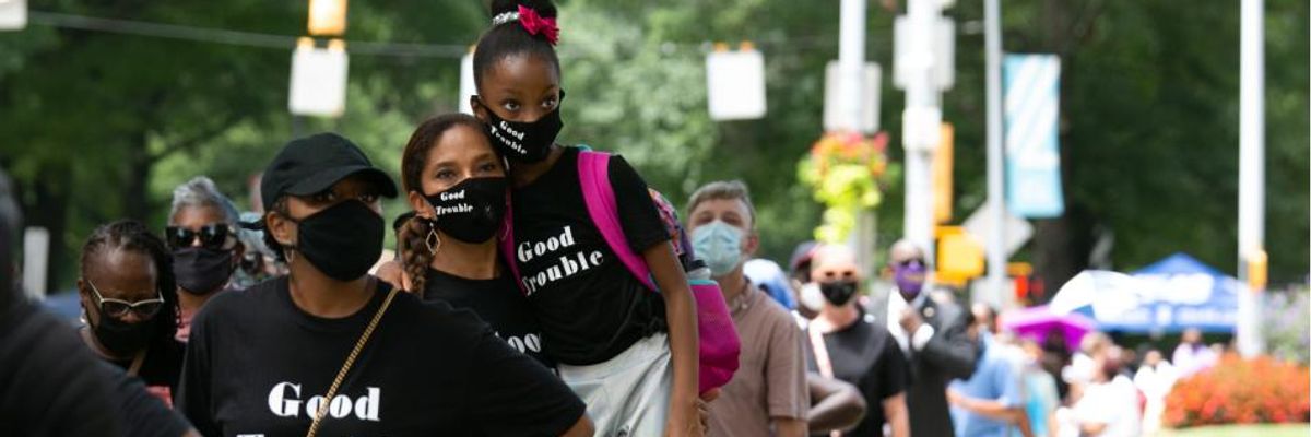 'Jim Crow in a Suit and Tie': Georgia Senate Approves Massive Assault on Voting Rights