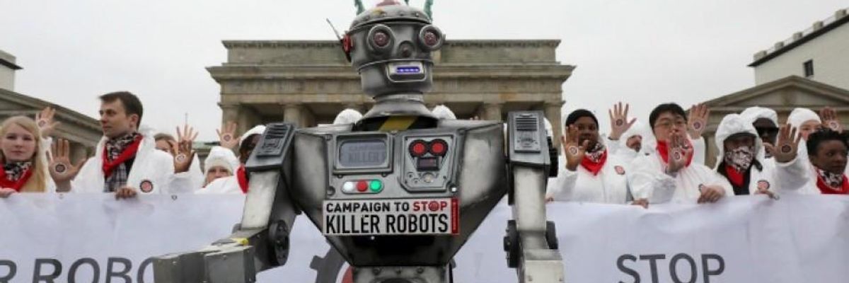 Nobel Laureate Warns of 'Devastating Marriage' Between Artificial Intelligence and Killer Robots