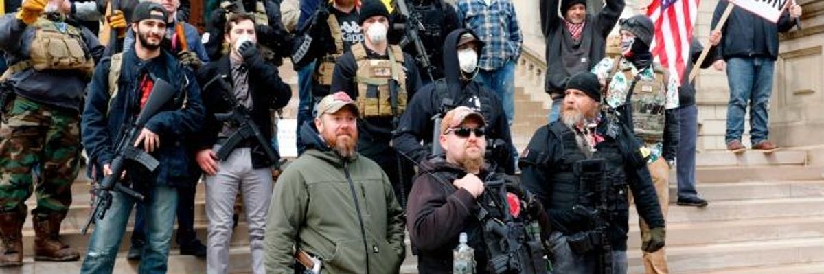 Despite CDC Warning of 'Significant Risk' of Lifting Stay-in-Place Orders, Right-Wingers Launch Anti-Lockdown Movement