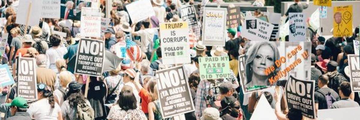 NAACP Calls for "A Mighty Storm of Snowflakes" to Greet Trump at Atlanta Game