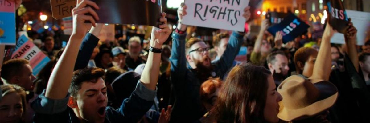 Poll Shows US Voters Overwhelmingly Oppose GOP Bills Attacking Trans Rights