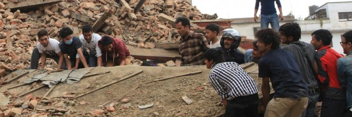 Death Toll Still Rising as Relief Efforts Contend with Aftershocks in Nepal