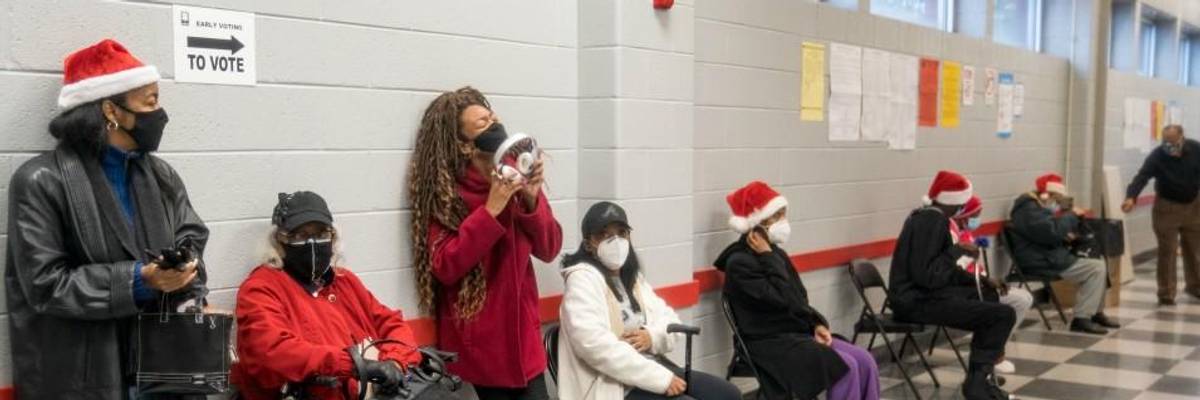 Critics Warn New GOP Bill Shows 'It's Open Season on Voting Rights in Georgia'