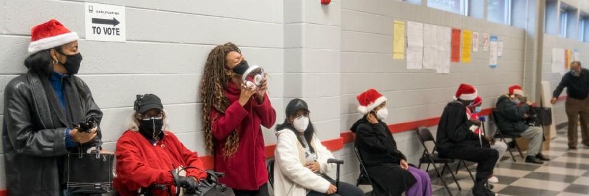 Critics Warn New GOP Bill Shows 'It's Open Season on Voting Rights in Georgia'