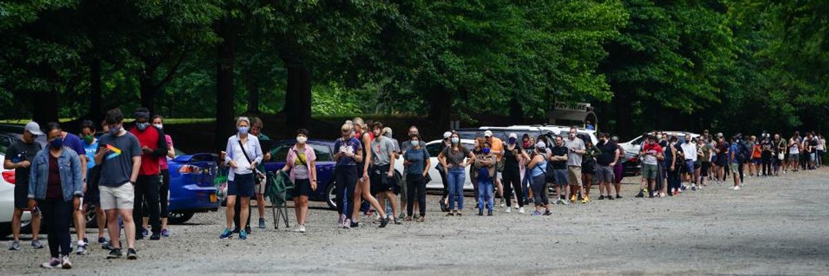 'This Is by Design': Georgia Election Disaster Condemned as Result of Deliberate GOP Voter Suppression