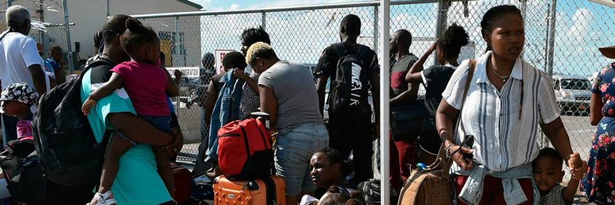 'Morally Bankrupt and a Black Mark on America': Trump Condemned for Refusing to Grant Protected Status to Bahamian Hurricane Victims